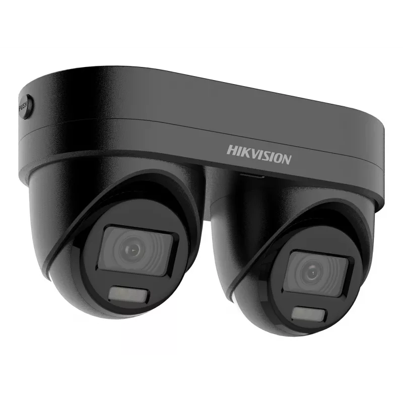 Câmara de vigilância IP Hikvision DS-2CD2343G2D-LIZ2UY/SL(2.8/4)preto — turret, 2688×1520, exterior, 2,8/4 mm