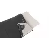 Saco de dormir Outwell Contour Prime adulto retangular 850×2200 mm poliéster cinzento-escuro