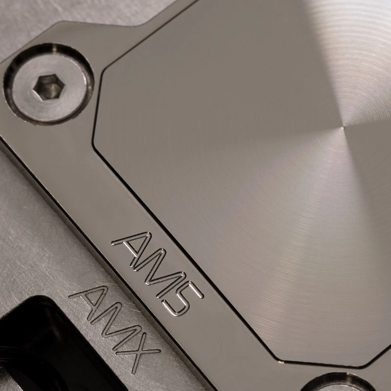 EK Waterblocks EK-Quantum Velocity2 D-RGB - AM5, níquel + acrílico