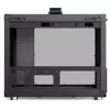 Caixa de PC Jonsbo C6 MAX, caixa Mini, Micro-ATX, vidro temperado - preto