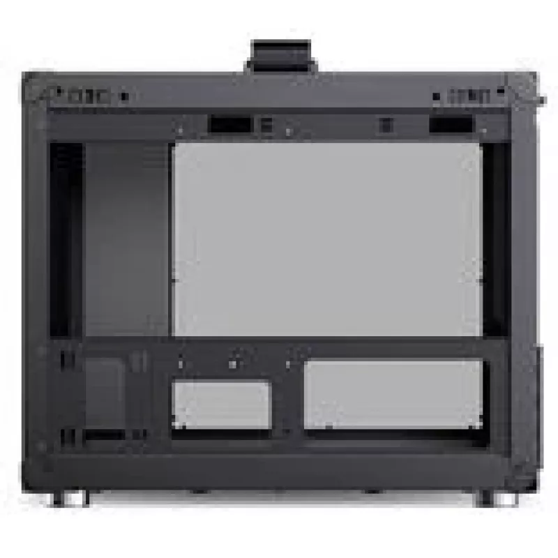 Caixa de PC Jonsbo C6 MAX, caixa Mini, Micro-ATX, vidro temperado - preto