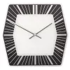 Relógio de parede NeXtime 8128zw Hexagon, 43x43 cm, branco