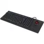 Teclado KeySonic KSK-8202ELU-T (US) universal USB QWERTY inglês dos EUA preto