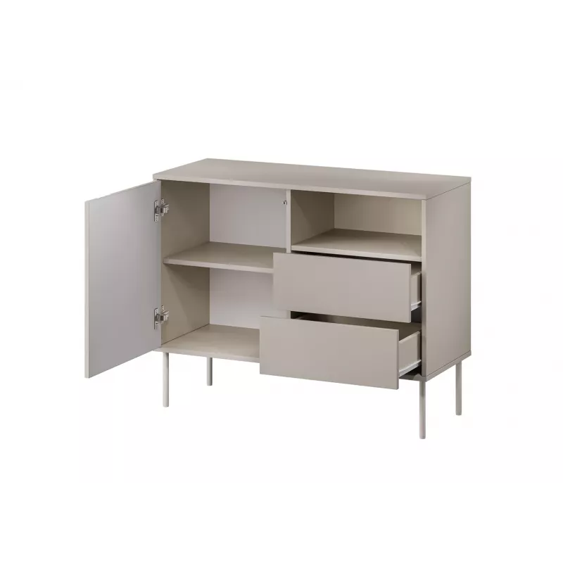 Cómoda Cama 1D2S TRESSE 100x40x75 caxemira mate