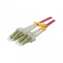 Synergy 21 Cabo de patch de fibra ótica 2 fibras 0,25 m LC-LC 50/125um OM4 AD 2mm - Cabo - Fibra multimodo (S216794)