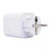 Tomada inteligente Shelly Plug PM Gen3 Matter 13A, branca