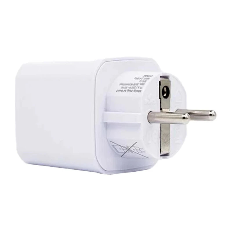 Tomada inteligente Shelly Plug PM Gen3 Matter 13A, branca