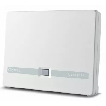 Telefone DECT Gigaset N530 IP PRO + S700H PRO com identificação de chamadas antracite