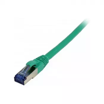 Cabo patch RJ45 – CAT6A 500 MHz – 0,25 m – verde – S-STP(S/FTP) – TPE/LSZH(Superflex) – AWG26 – Syner