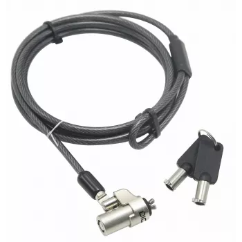Cabo de segurança DICOTA D31540 preto 2 m