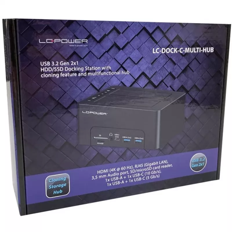 Docking station LC-Power USB 3.2 Gen 2x1