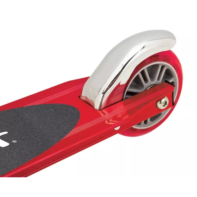 Razor S Sport 13073058 trotinete, aço, dobrável, travão de guarda-lamas traseiro, vermelho/preto