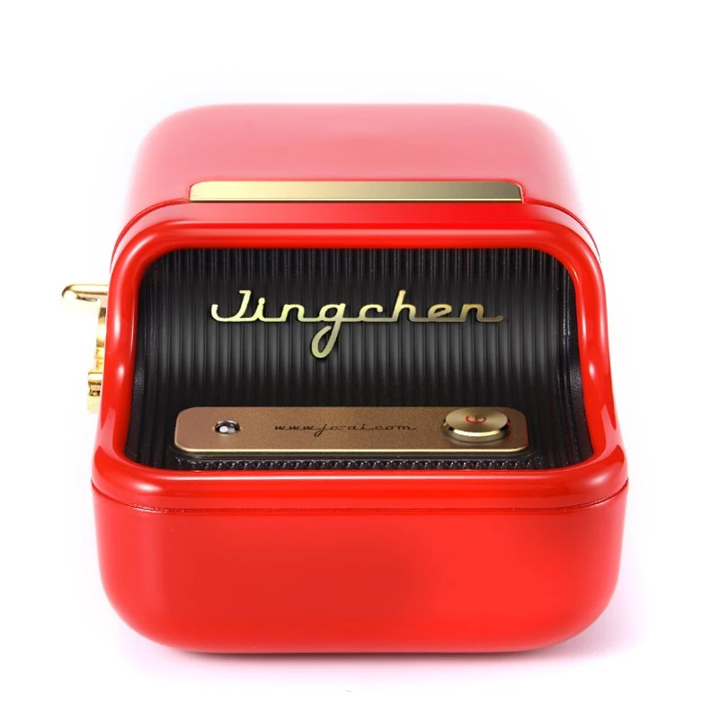 Impressora de etiquetas NIIMBOT B21S vermelho — impressora térmica Bluetooth compacta, largura de impressão 50 mm, 60 mm/s, bateria 1200 mAh