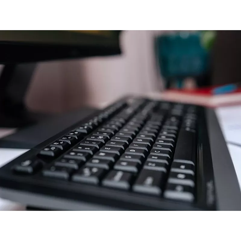 A4Tech FStyler FG1035 conjunto de teclado e rato sem fios, 2,4G, cinzento