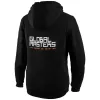 Hoodie Global Masters GM Logo - preto (L)