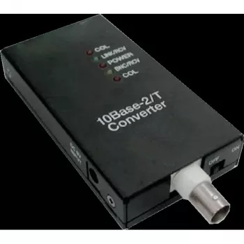 Conversor de média ALLNET ALL0500v3 para 10BASE-T (RJ45) para 10BASE-2 (BNC)