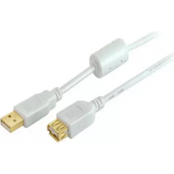 shiverpeaks BS77120-WF Cabo USB 1 m USB 2.0 USB A branco (BS77120-WF)