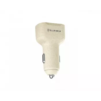 Carregador de automóvel Tellur TLL151341 36W 6A PD18W QC3.0 — adaptador USB para carregamento rápido