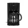 Máquina de café de filtro CLATRONIC KA 3473, depósito de água de 1,5 l, capacidade para 14 chávenas, preto
