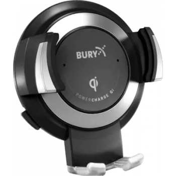 Suporte para smartphone thb bury PowerCharge Qi 01.1888.000A com USB e carregamento sem fios Qi 5W