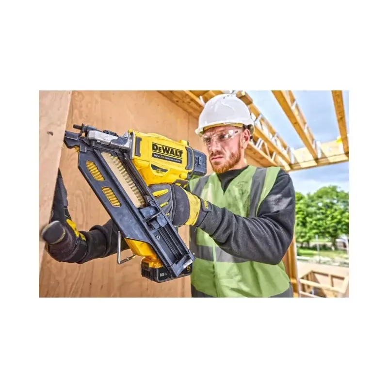 DeWALT DCN930N-XJ 18V XR pregadora sem fios sem escovas, 33°, 64–90 mm, sem bateria e carregador