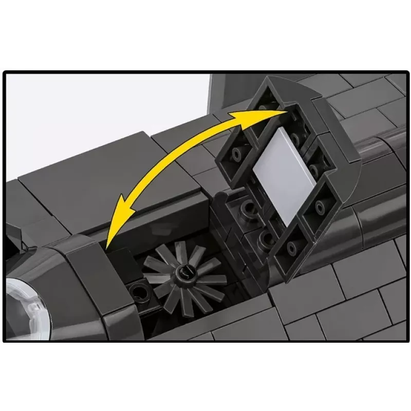 Blocos de construção F-35B Lightning II - 614 peças