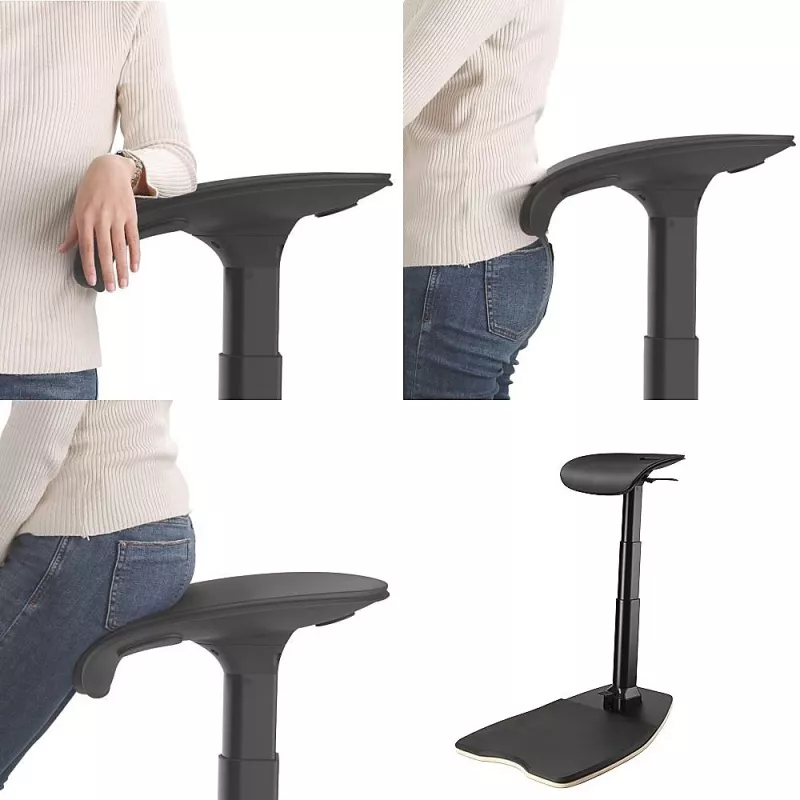 Cadeira ergonómica MACLEAN MC-872 — regulável em altura, com mecanismo basculante