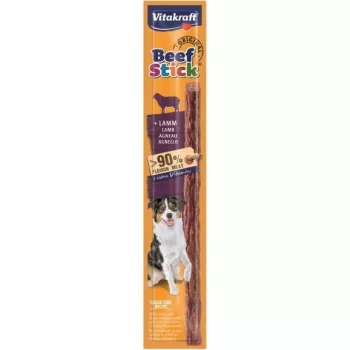 Snack de roer para cães Vitakraft Beef Stick borrego 12 g stick individual — sabor a borrego, saco de 12 g, cães adultos, todas as raças
