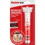 fischer ESPÁTULA DE REPARAÇÃO - metal - plástico - madeira - universal - teto - parede - branco - bisnaga - 70 ml