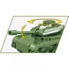 Conjunto de construção Cobi modelo IS-2, tanque da 2.ª Guerra Mundial, 130 peças, idade recomendada 6+