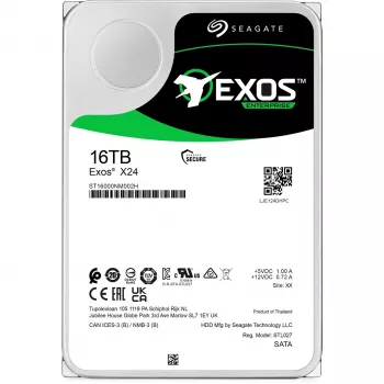 Seagate Exos X24 Disco interno 16 TB 7200 RPM 512 MB 3,5