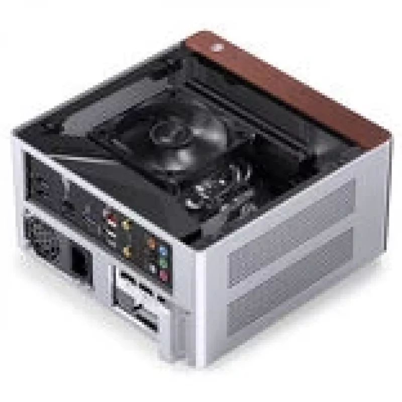 Caixa de computador Jonsbo NV10 Mini ITX - prateado