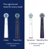 Beurer TB Clean Eco Green Planet cabeças de escova, azul-escuro, pack de 4