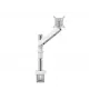 Braço para monitor Vogel's MOMO 4136 Wall branco — regulável em altura, montagem na parede, para um ecrã