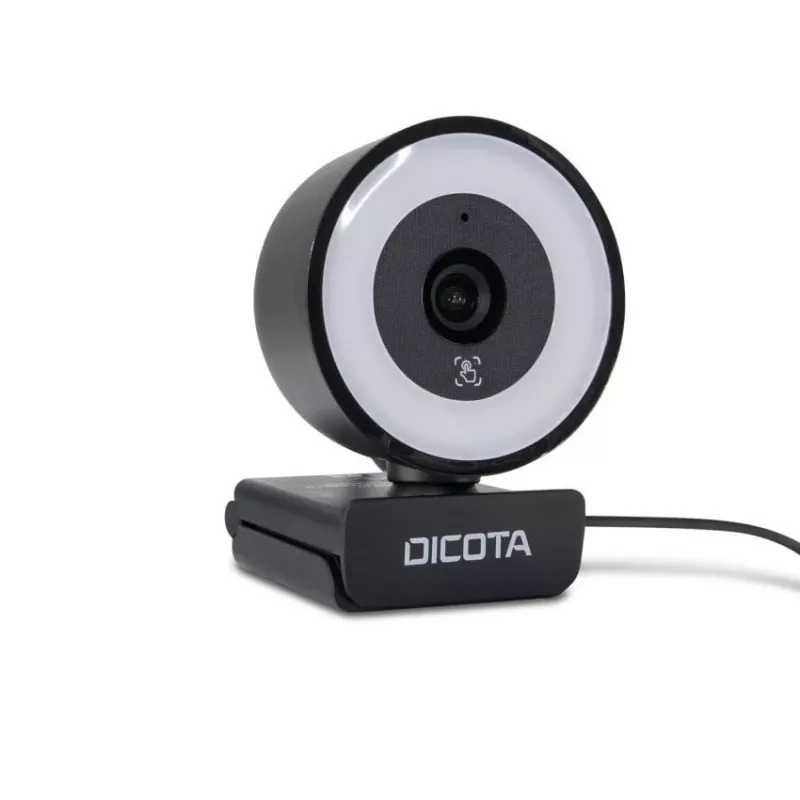 Webcam DICOTA D32066 5 MP 2592 x 1944 píxeis USB 2.0 preta