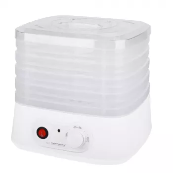 Desidratador de alimentos Esperanza EKD004, transparente, branco 250 W