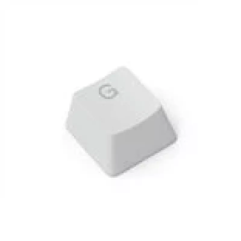 Conjunto de teclas GLORIOUS GMMK ABS Doubleshot V2 layout UK branco — teclas de substituição para teclados mecânicos