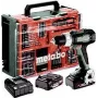 Metabo BS 18 L Set 614051710 berbequim aparafusador a bateria, 18 V, 2x 2 Ah iões de lítio, sem escovas