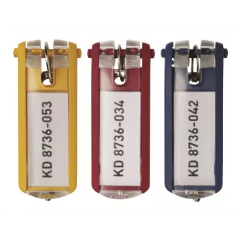 Clipe para chaves Durable 1957-00 sortido 6 unid.