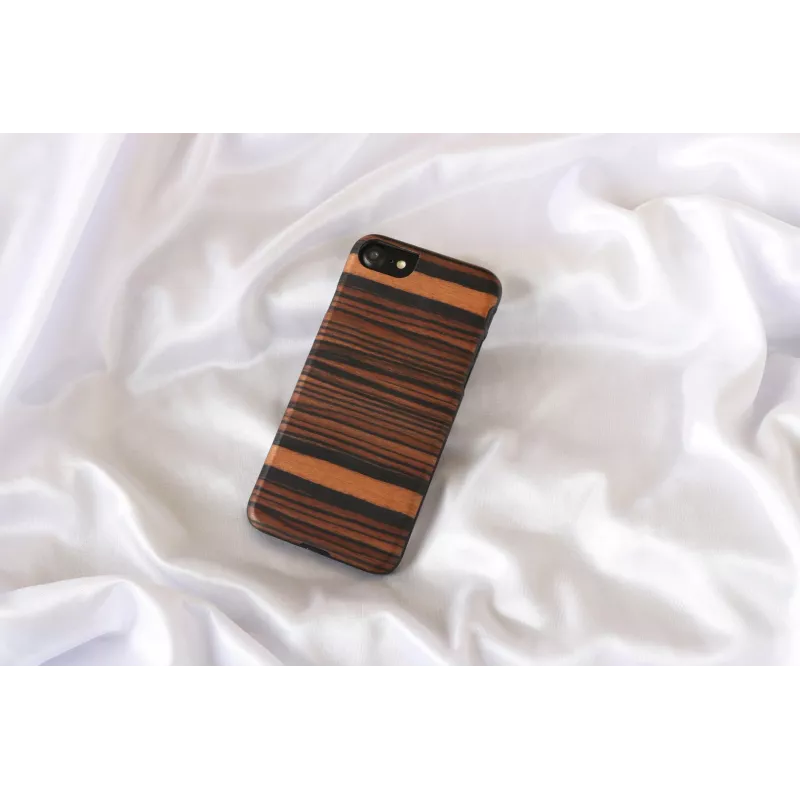 Capa Man&Wood Ebony/BL iPhone 7