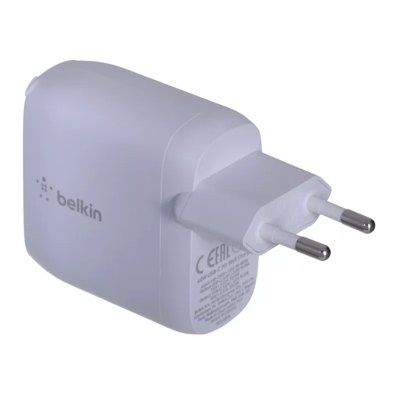 Carregador Belkin WCB006VFWH para dispositivos móveis smartphone, tablet branco AC para interiores