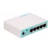Router com fios Mikrotik RB750GR3 Gigabit Ethernet Turquesa, Branco