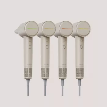 Secador de cabelo Lovio LVHD001BE com ionização AirFlow