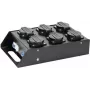 Distribuidor de corrente EUROLITE SAB-61 60003745 — 6 saídas, 16A