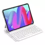 Capa com teclado folio Inateck BK2007 para iPad Air 11 polegadas (27,9 cm) – Bluetooth, QWERTZ, bateria de 250 mAh