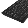 Conjunto de teclado e rato sem fios NanoRS com design ergonómico – RS580 para uma utilização fluida e eficiente