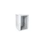 Armário rack Digitus DN-W19 15U/600 montagem na parede cinzento-claro