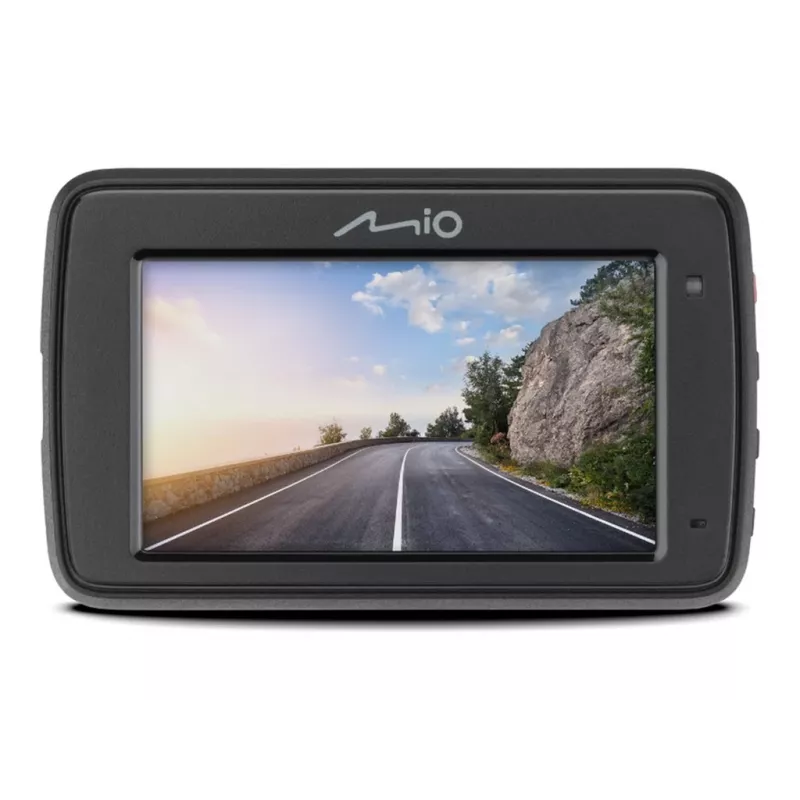 Dashcam MIO MiVue 802 câmara para automóvel, 2560×1440 QHD 140° 60fps, ecrã de 2,7 polegadas, bateria/USB, microSD até 128 GB, G-shock, deteção de colisão