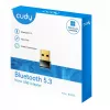 Adaptador Bluetooth Cudy BU530 USB Type-A, preto, saída Bluetooth, suporte Windows 8.1