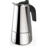 Cafeteira de espresso Xavax aço inoxidável para 4 chávenas, cafeteira de fogão, incl. indução, 200ml (00111274)